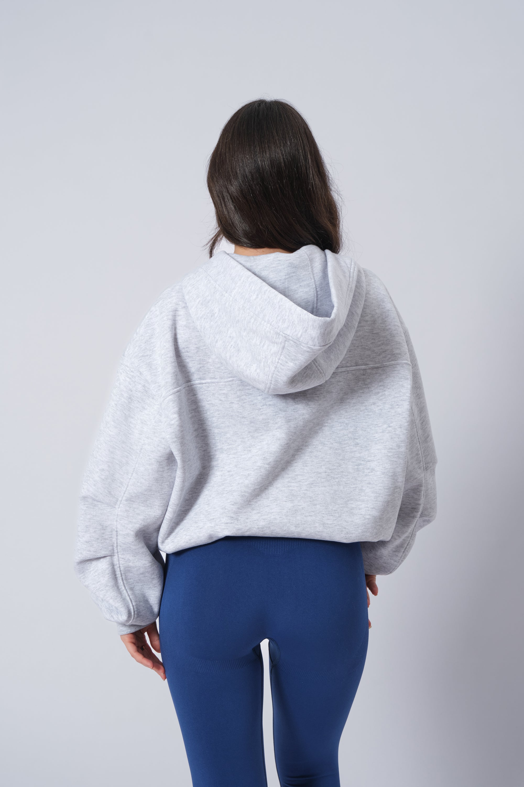 Damen Grauer Hoodie