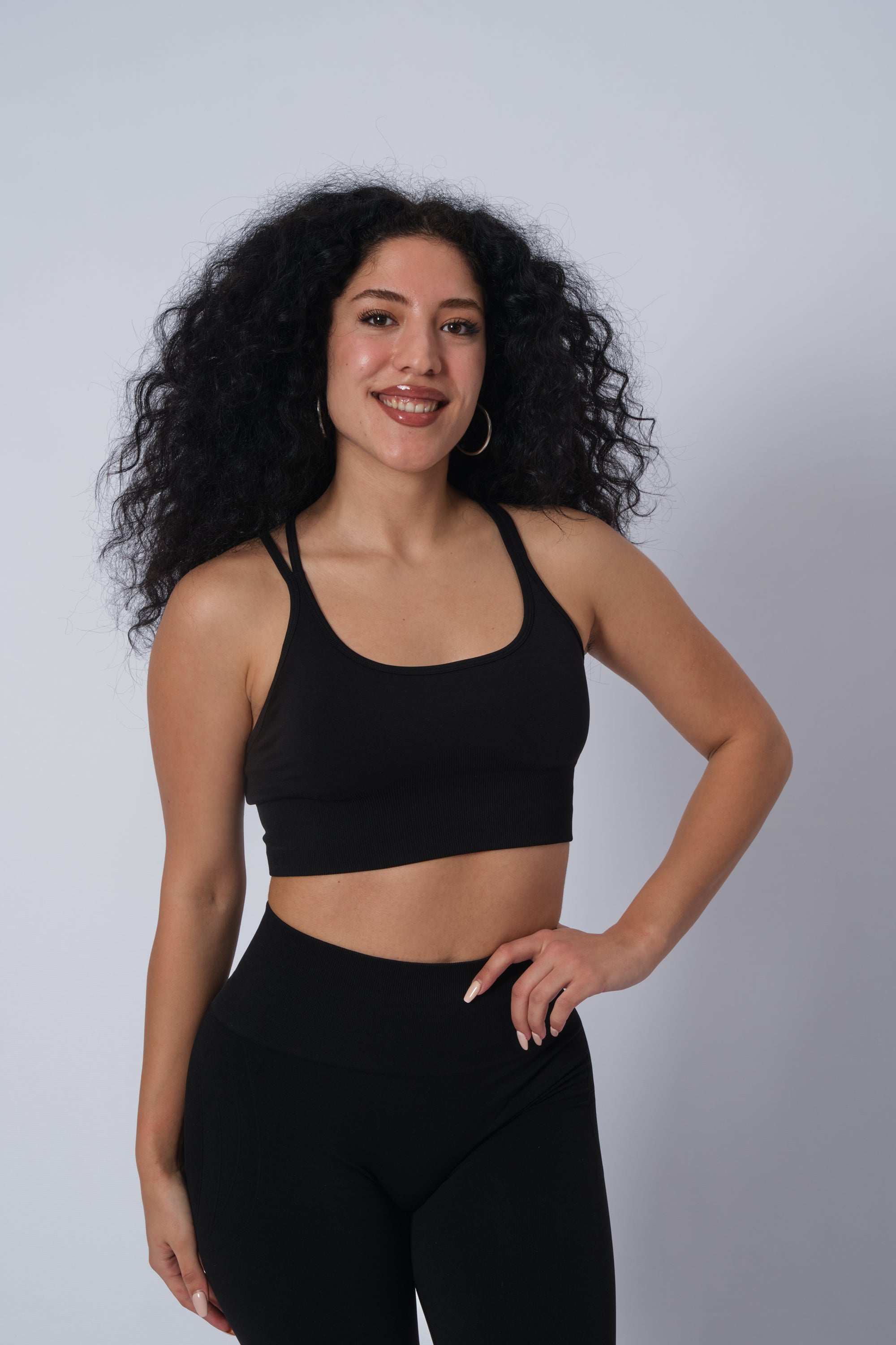NTB Seamless Sport-BH Schwarz