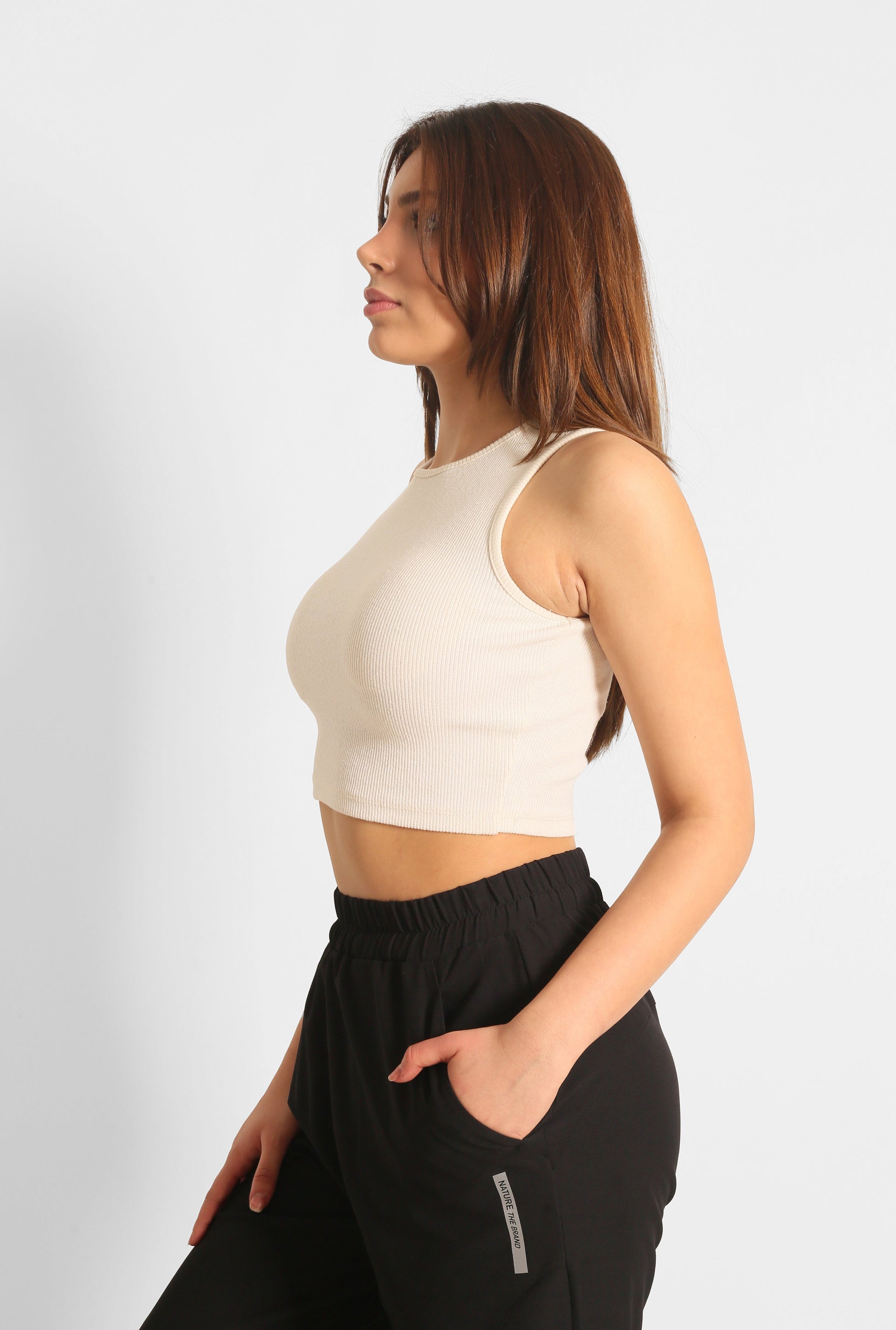 NTB Crop Rippentop Weiß