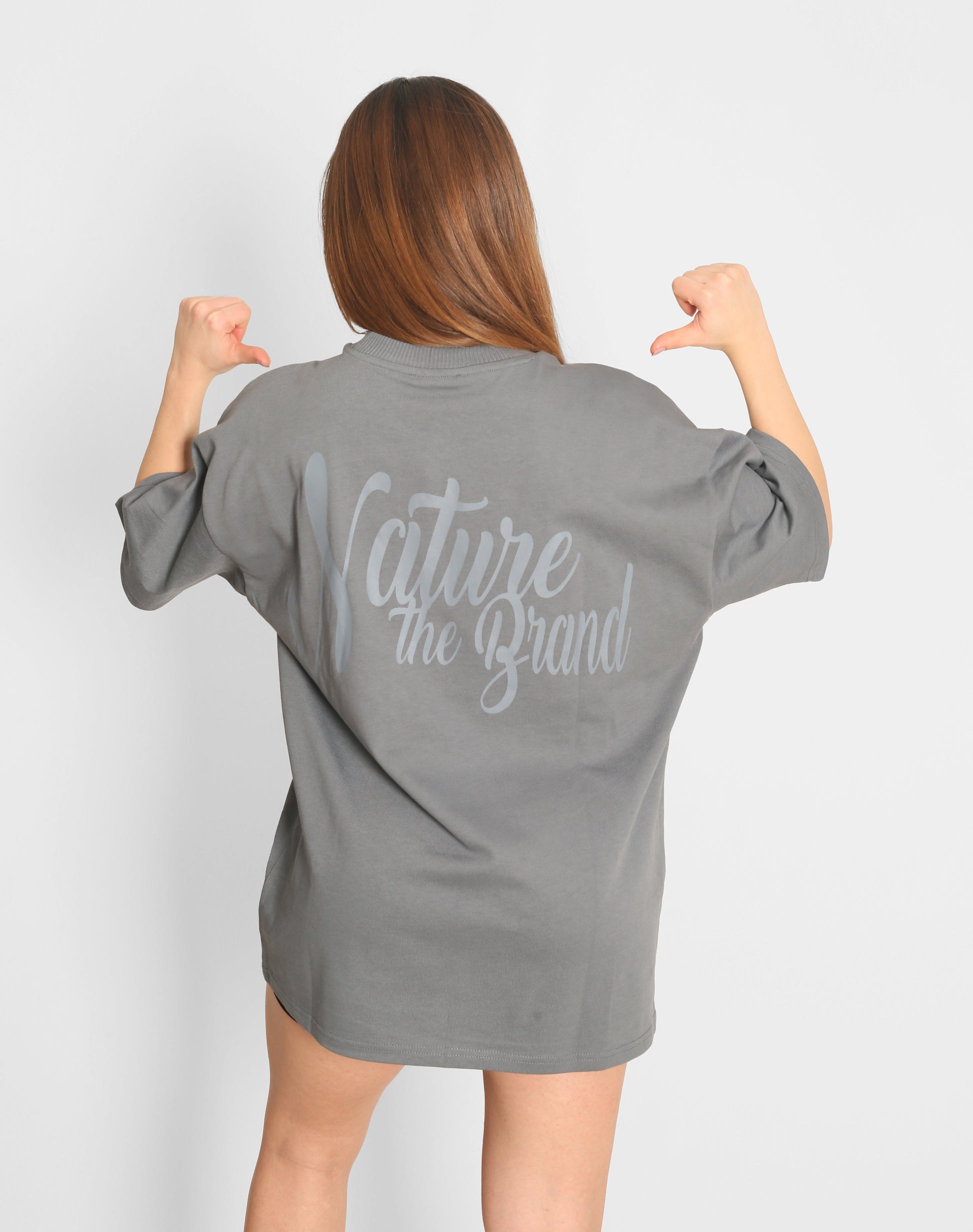 NTB Unisex Oversize T-Shirt in Grau