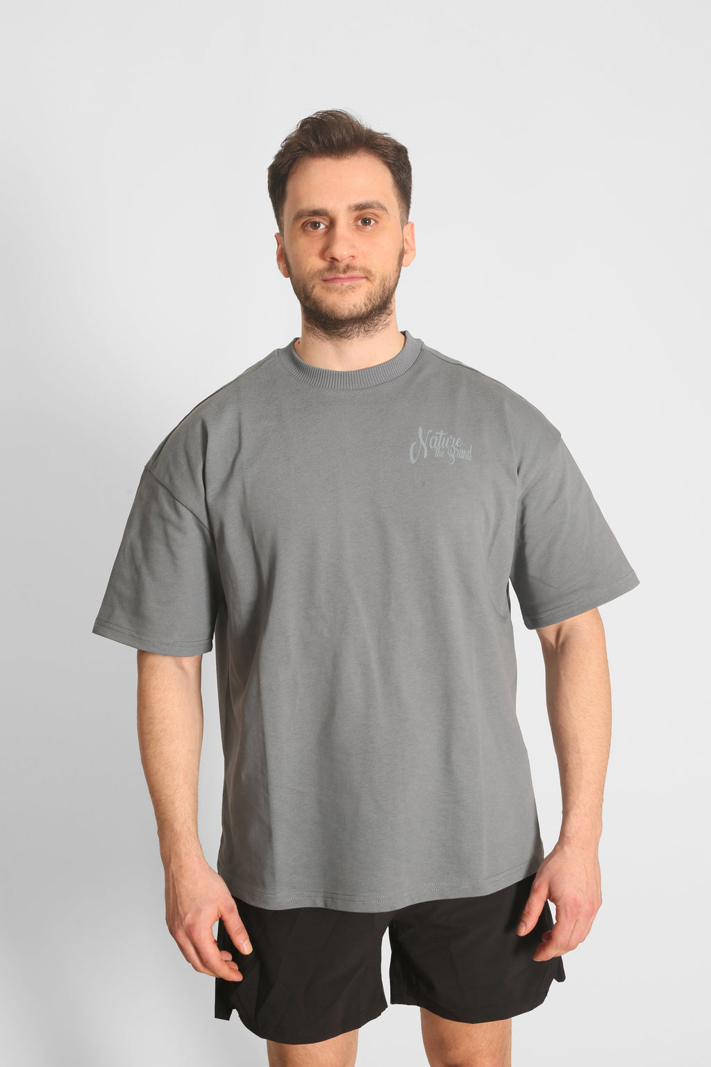 NTB Unisex Oversize T-Shirt in Graphit
