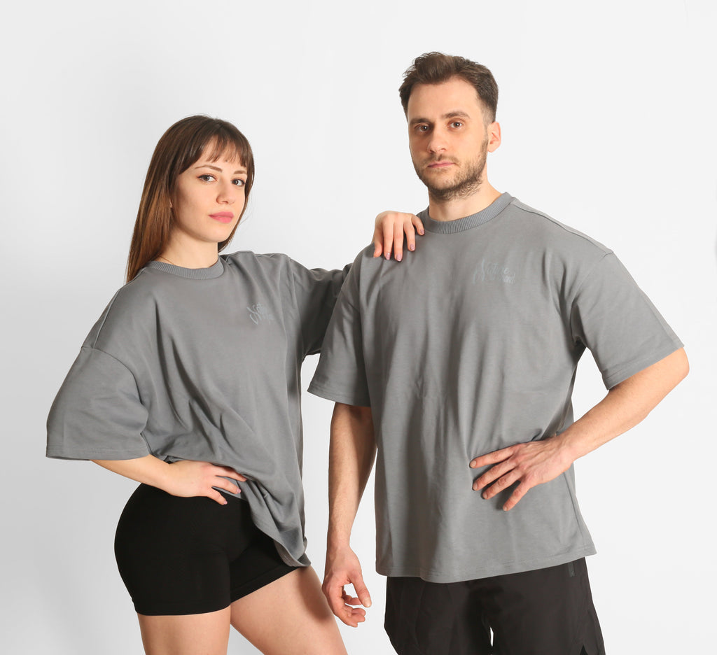 NTB Unisex Oversize T-Shirt in Graphit