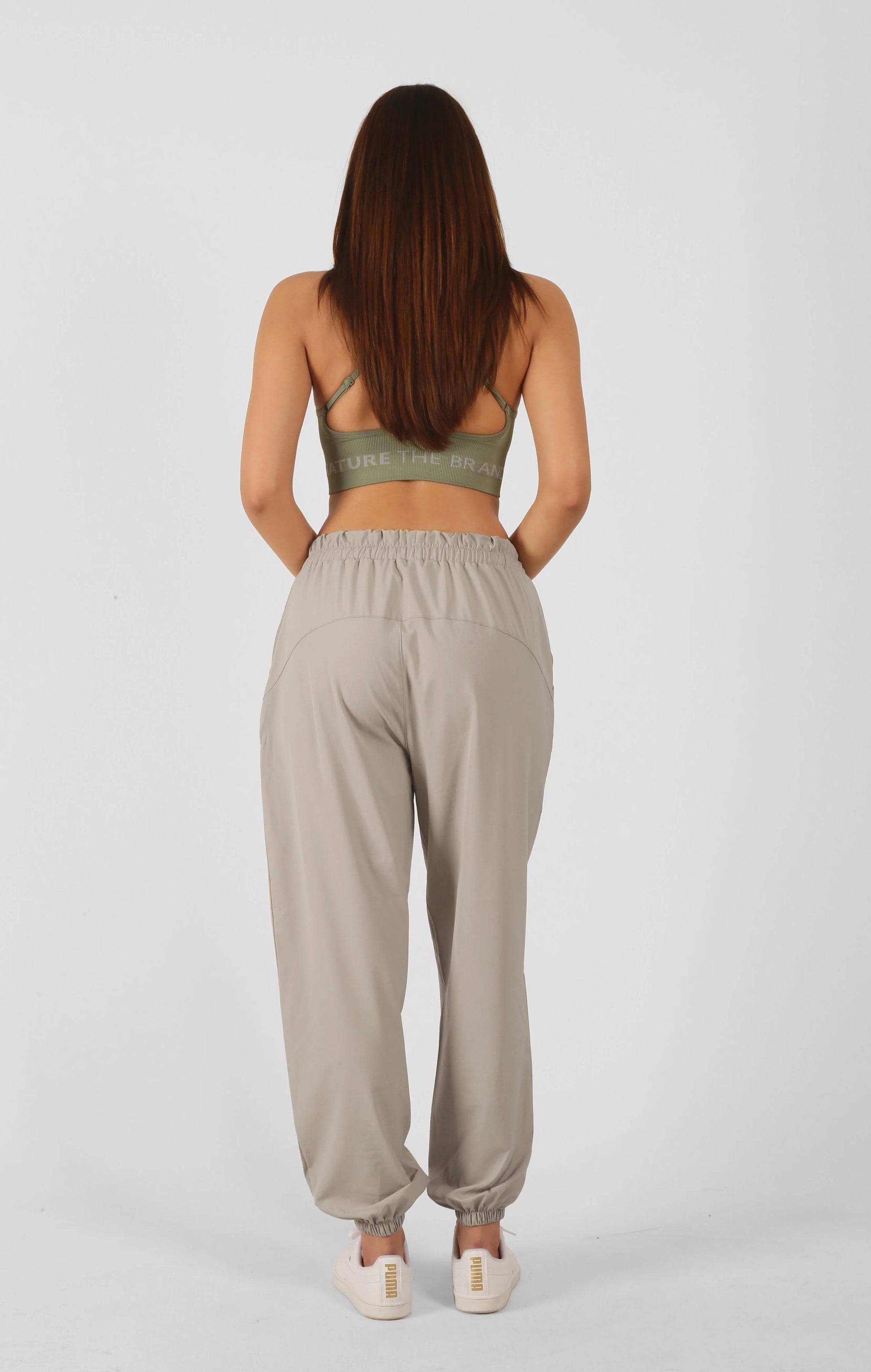 NTB Unisex Trainingshose in Ecru