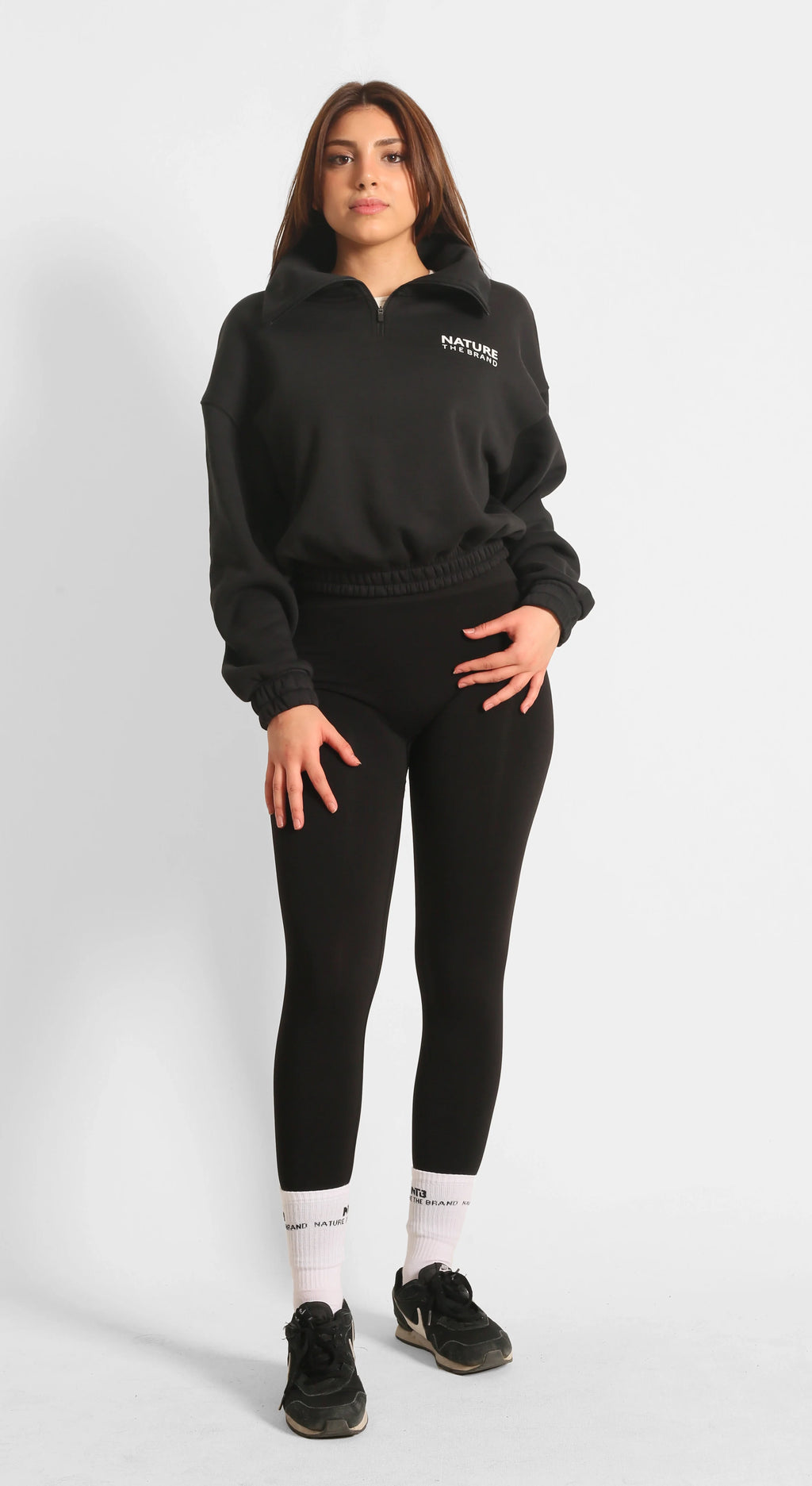 NTB Damen Quarter-Zip Sweatshirt