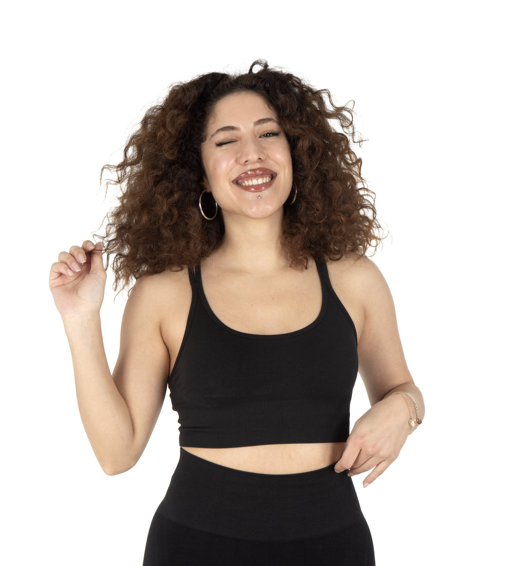 NTB Seamless Sport-BH Schwarz