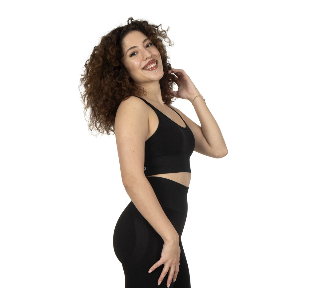 NTB Seamless Sport-BH Schwarz