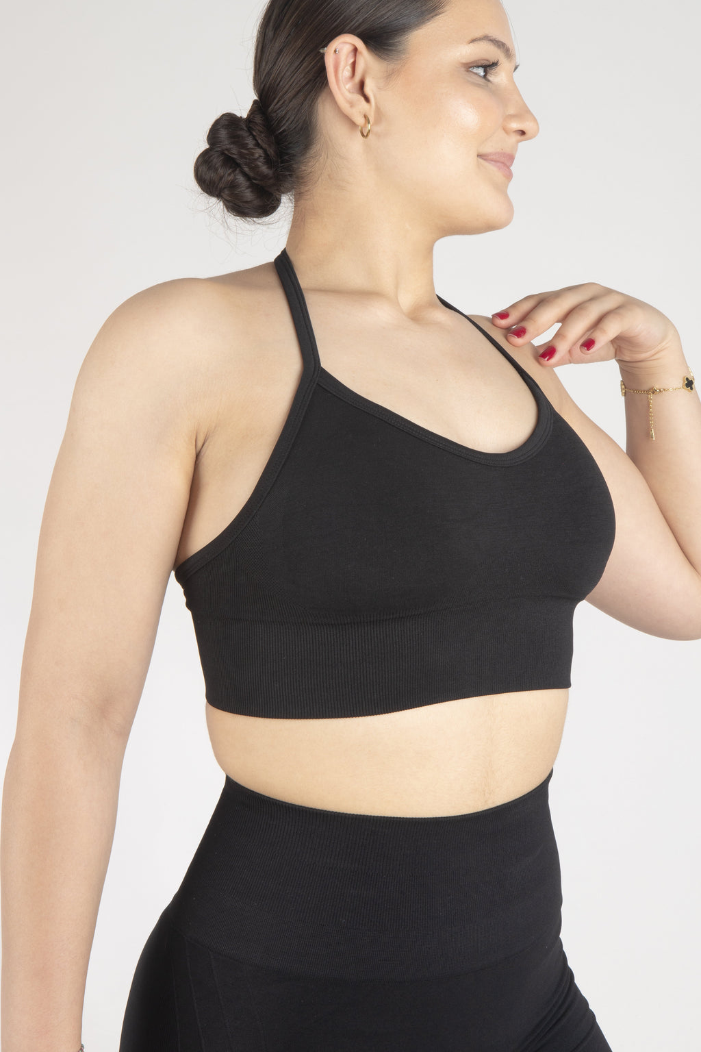 NTB Neckholder-BH in Black