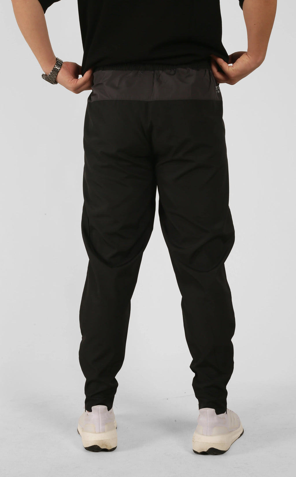 NTB Unisex Bedruckte Jogginghose in Schwarz