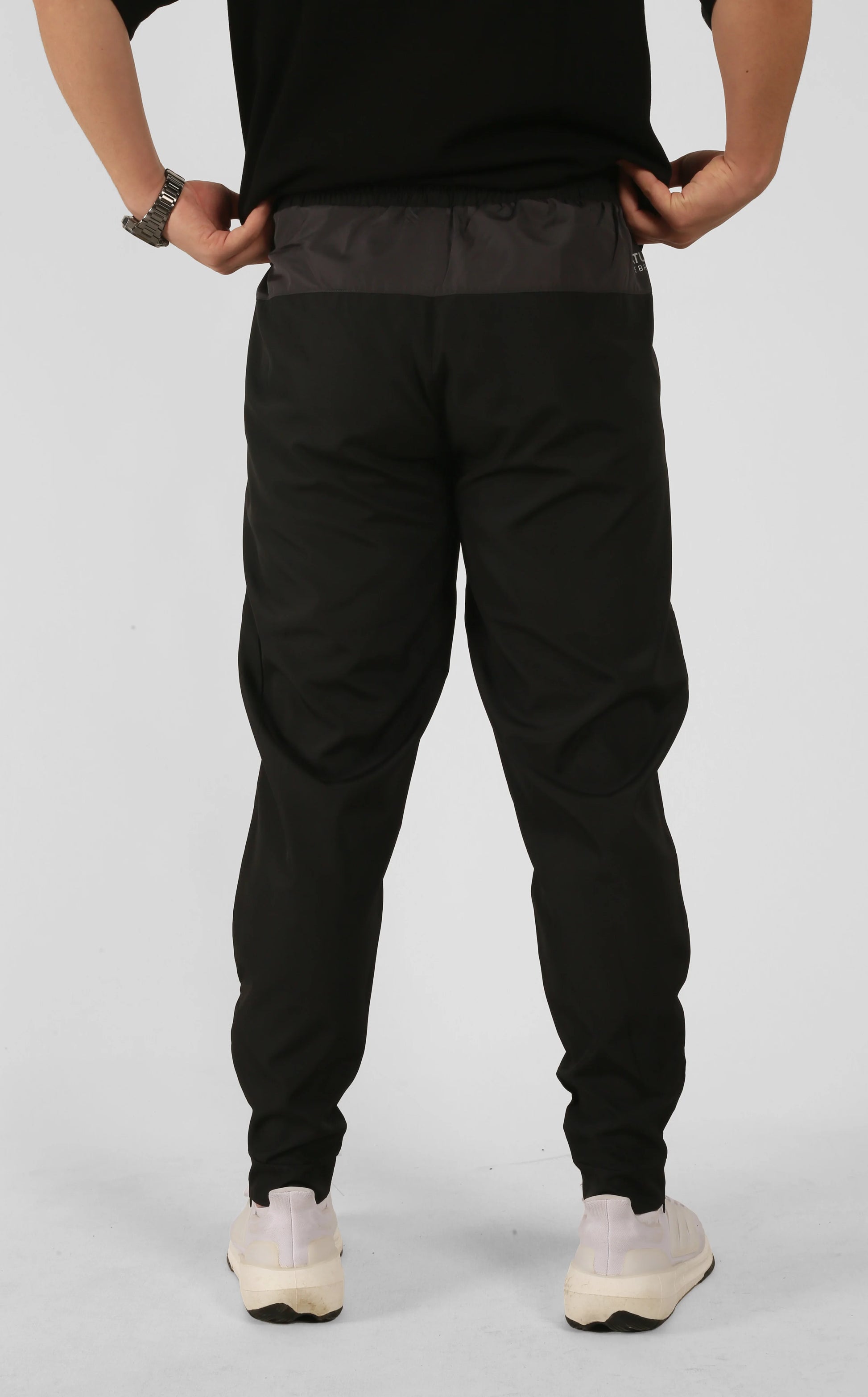 NTB Unisex Bedruckte Jogginghose in Schwarz