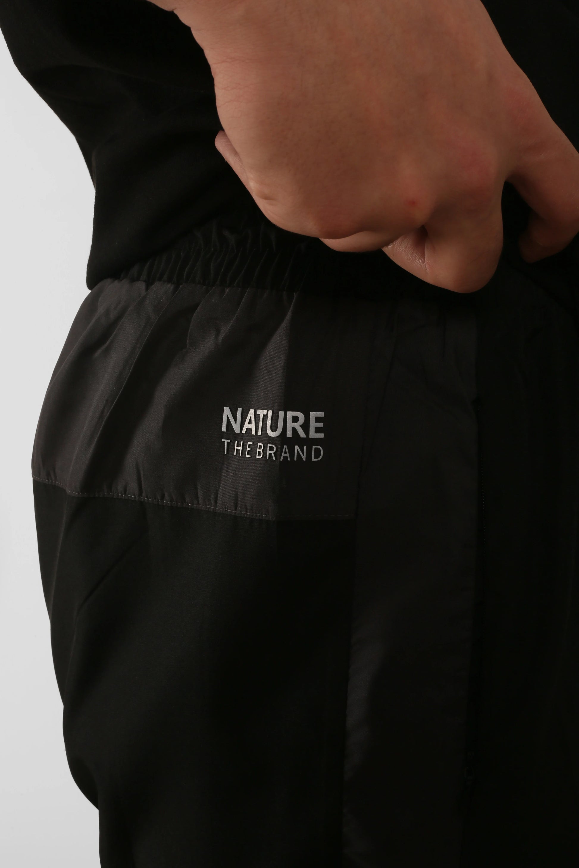 NTB Unisex Bedruckte Jogginghose in Schwarz