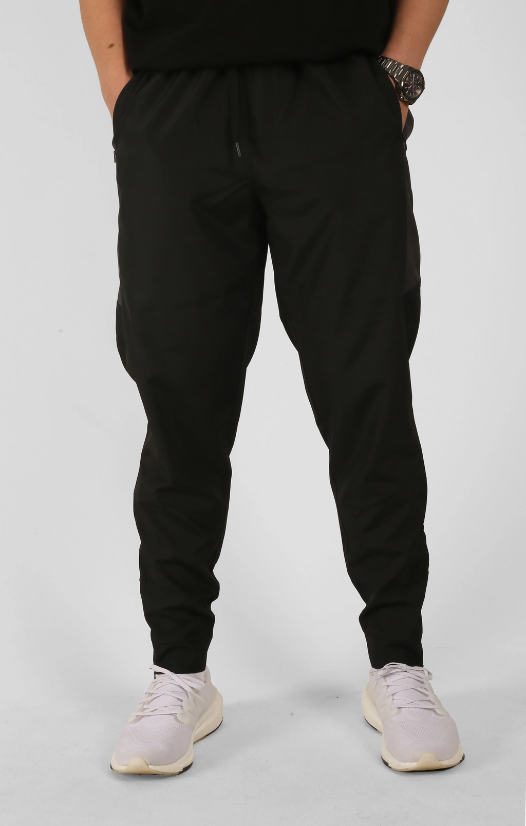 NTB Unisex Bedruckte Jogginghose in Schwarz