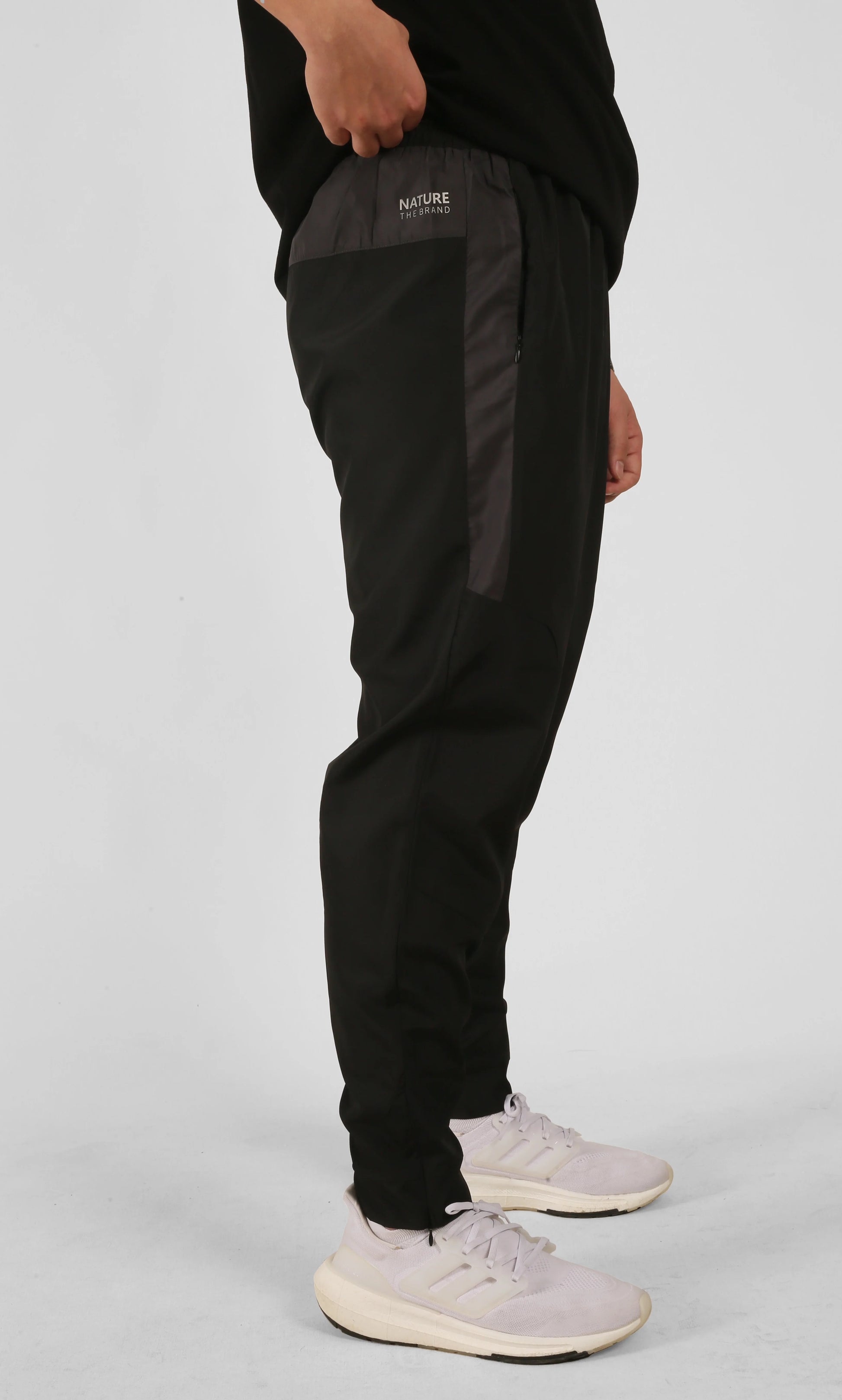 NTB Unisex Bedruckte Jogginghose in Schwarz