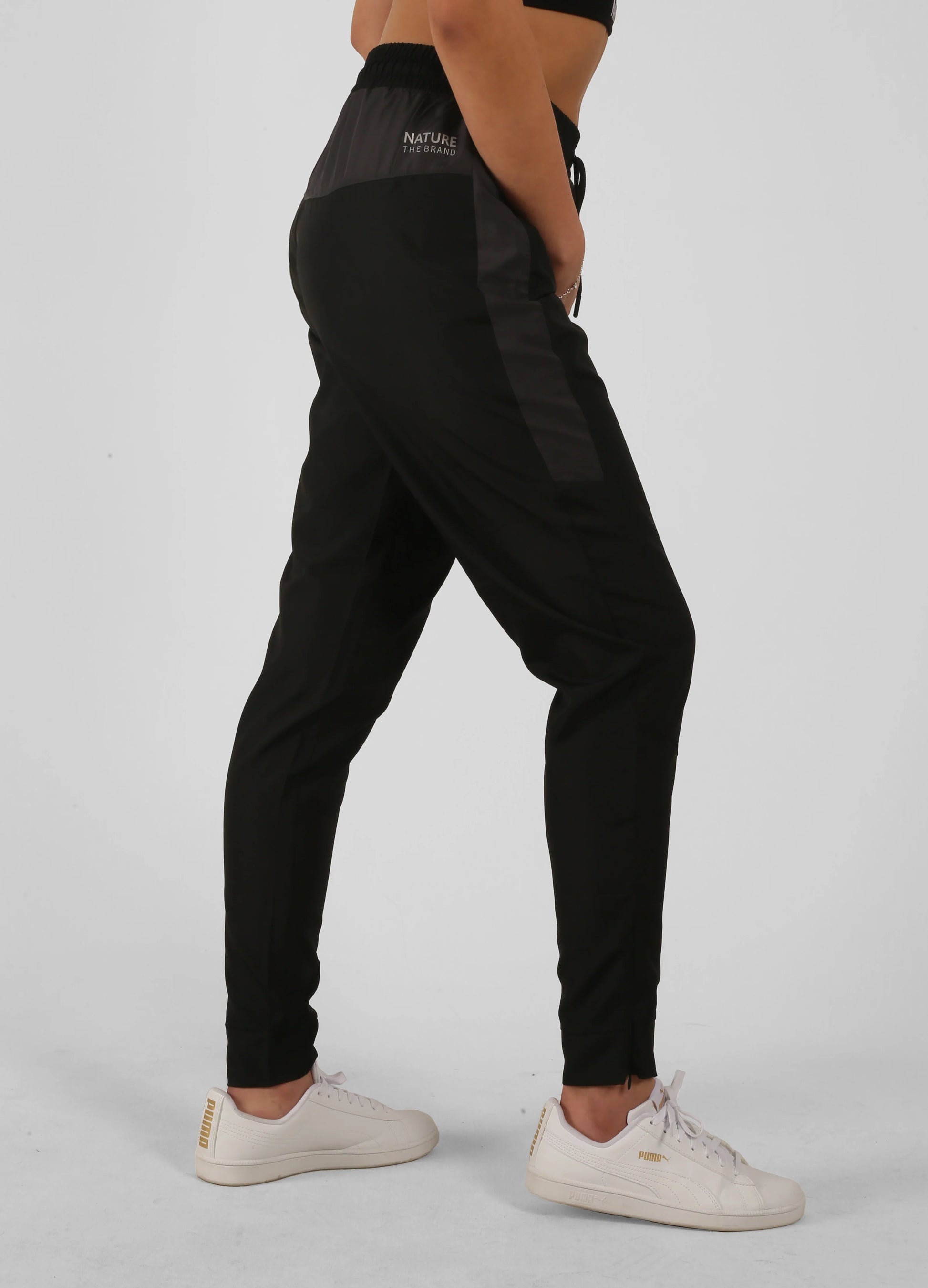 NTB Unisex Bedruckte Jogginghose in Schwarz